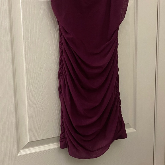 Sleeveless Spaghetti Strap Square Neck Ruched Stretch Sheath Dress - Picture 3 of 11